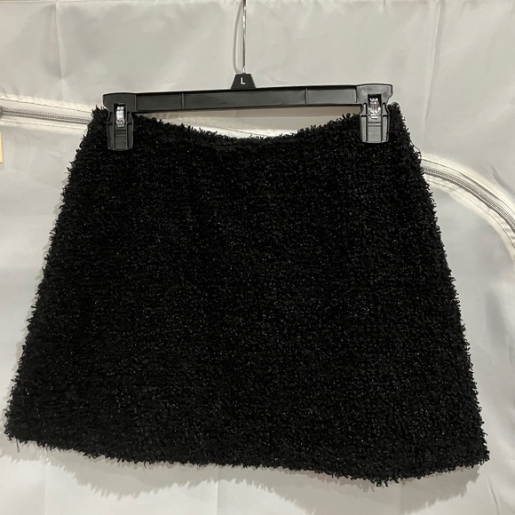 Dresses & Skirts - Women's Black Shag Mini Skirt. Sz S. Excellent Con.